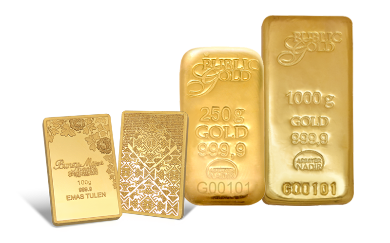 jenis pelaburan emas